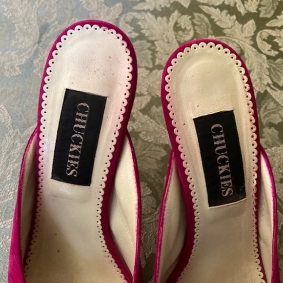 CHUCKiES New York Suede Heels made in Italy - Picture 4 of 8